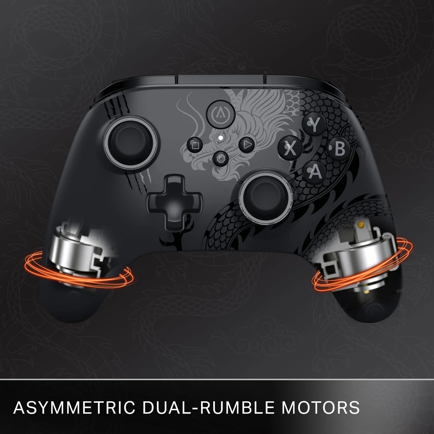 PowerA Battle Dragon™ Advanced Wireless Controller for PC & Cloud Gaming: Magnetic Hall Effect, Asymmetric Rumble Motors, 30h Playtime (Not for iOS) - Image 10