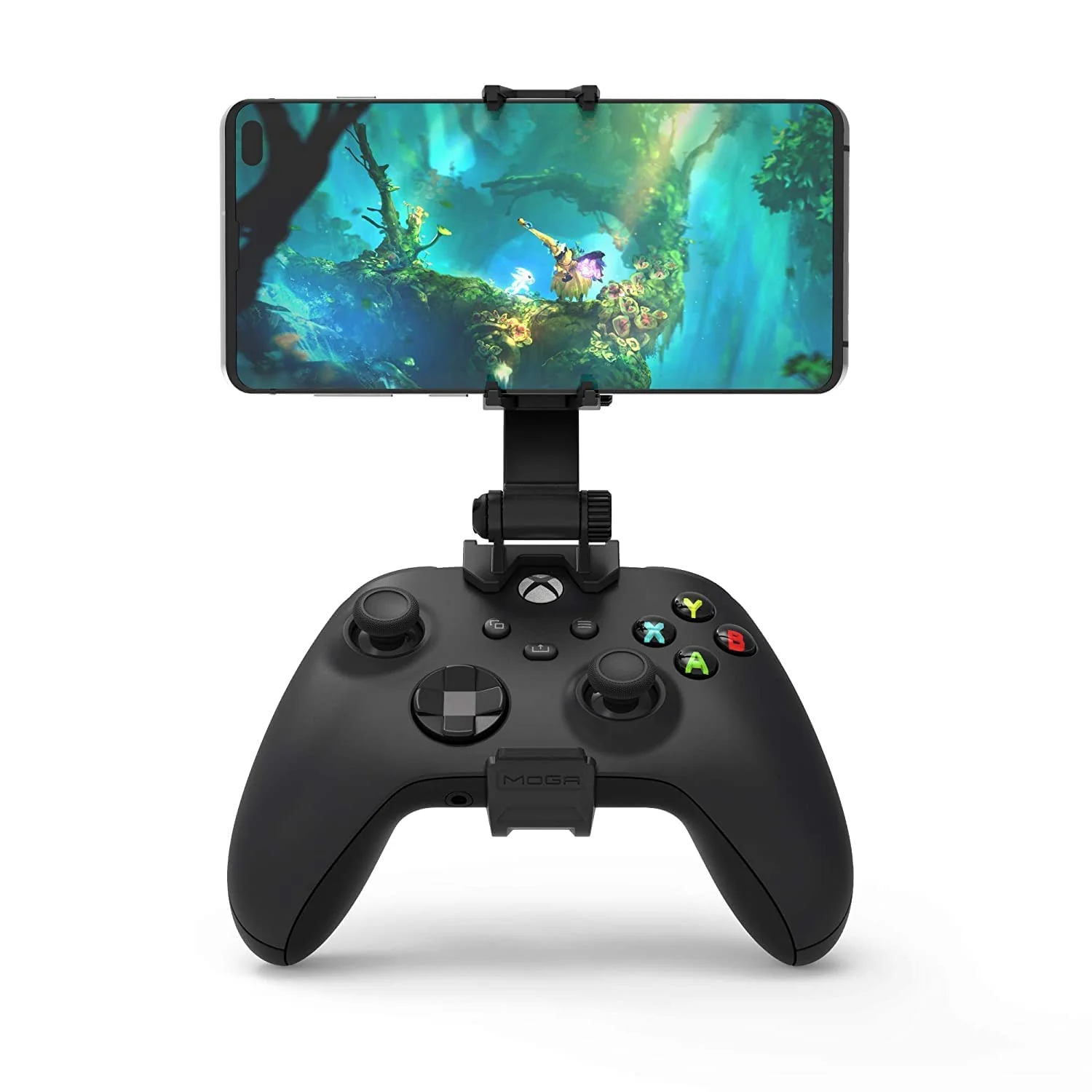 PowerA MOGA Mobile Gaming Game Streaming Phone Clip 2.0 for Xbox Series X/S and Xbox One Wireless Controllers, Black (Officially Licensed) - Image 3