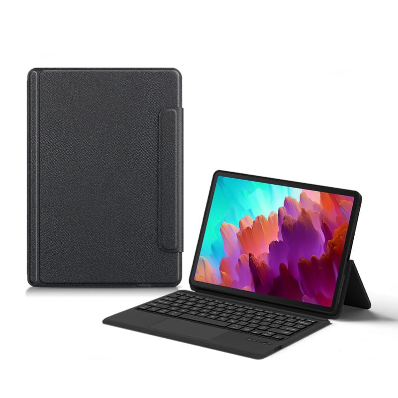 ProElite Wireless Bluetooth TouchPad Keyboard Case Cover for Lenovo Tab P12 12.7 inch Magnetic Wireless Bluetooth TouchPad Keyboard - Image 5