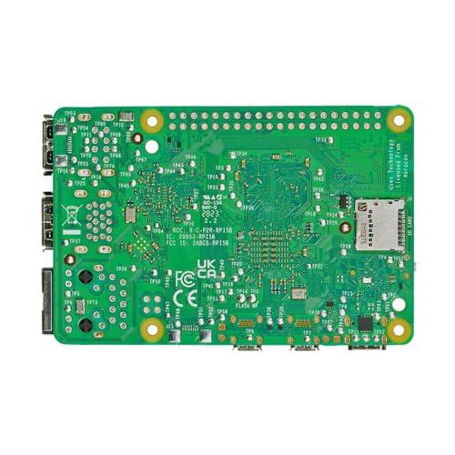 Raspberry Pi 5 4GB RAM, SBC, Raspberry Pi5 4GB, BCM2712, Arm Cortex-A76, 4GB RAM, MicroSD, WiFi, HDMI, Power Button, All New Raspberry Pi Desktop Computer (RPI5-4GB-SINGLE) - Image 2