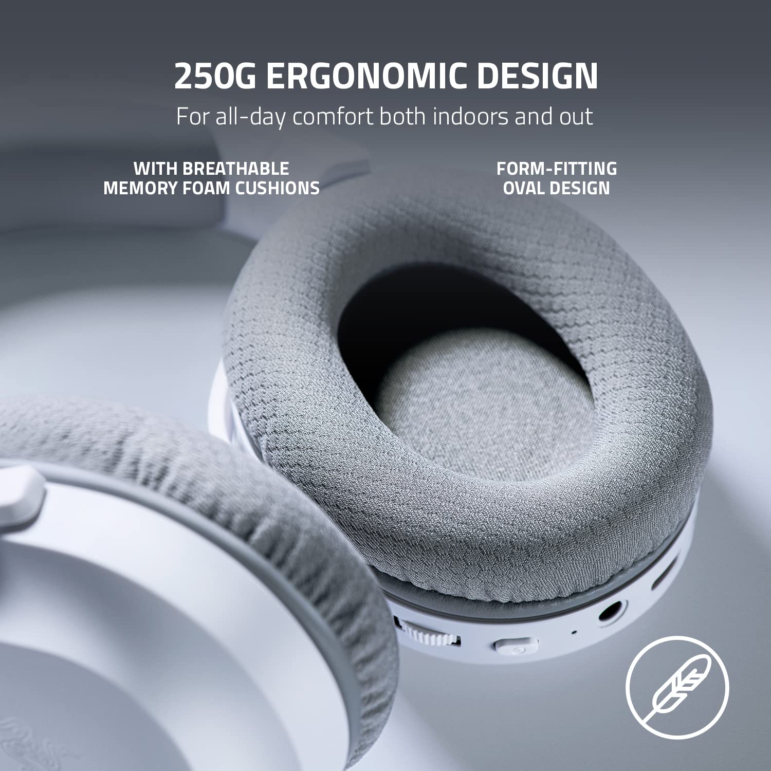 Razer Barracuda X (2022) - Wireless Multi-Platform Gaming and Mobile Headset - Mercury White - FRML Packaging RZ04-04430200-R3M1 - Image 3
