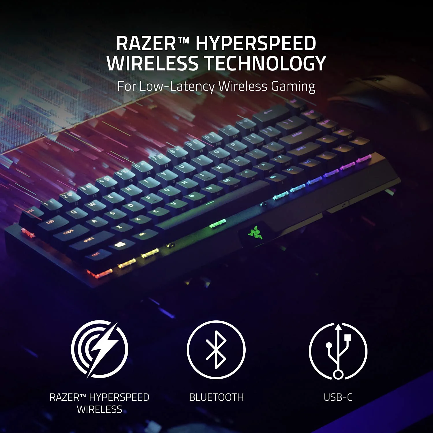 Razer BlackWidow V3 Mini HyperSpeed - Green Switch - Image 3