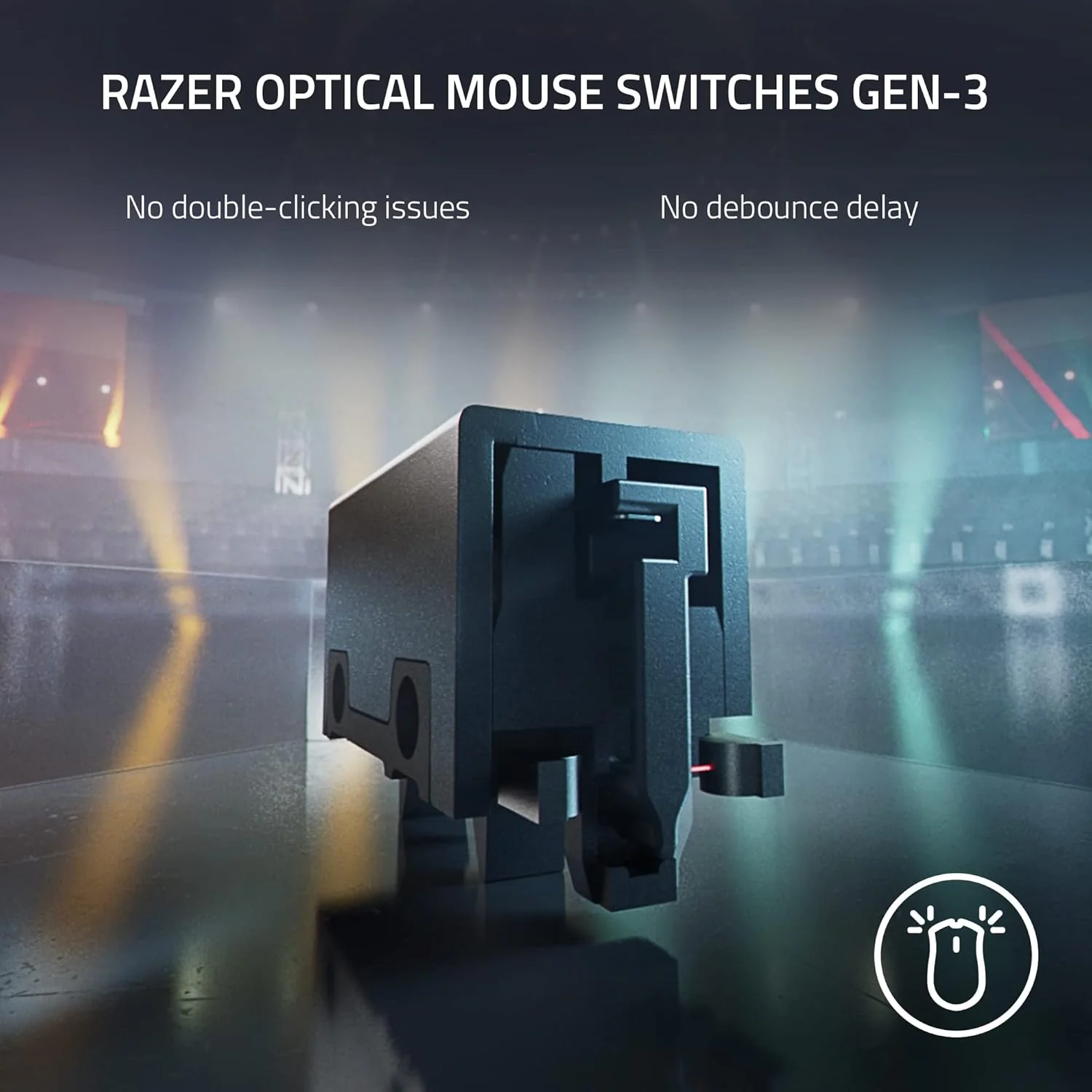 Razer DeathAdder V3 Pro Wireless Gaming Mouse- Black : Ultra Lightweight - Focus Pro 30K Optical Sensor - Optical Switches Gen-3 - HyperSpeed Wireless - 5 Programmable Buttons - RZ01-04630100-R3A1 - Image 6