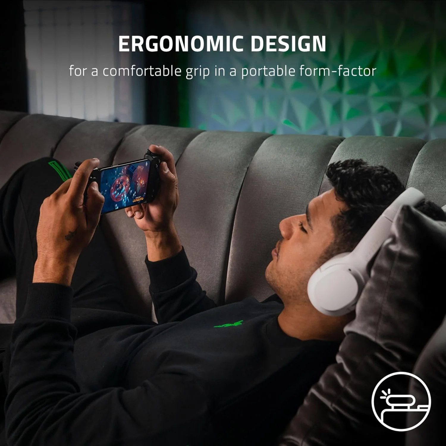 Razer Kishi V2 Mobile Gaming Controller for Android: Console Quality Gaming Controls - RZ06-04180100-R3M1 - Image 8