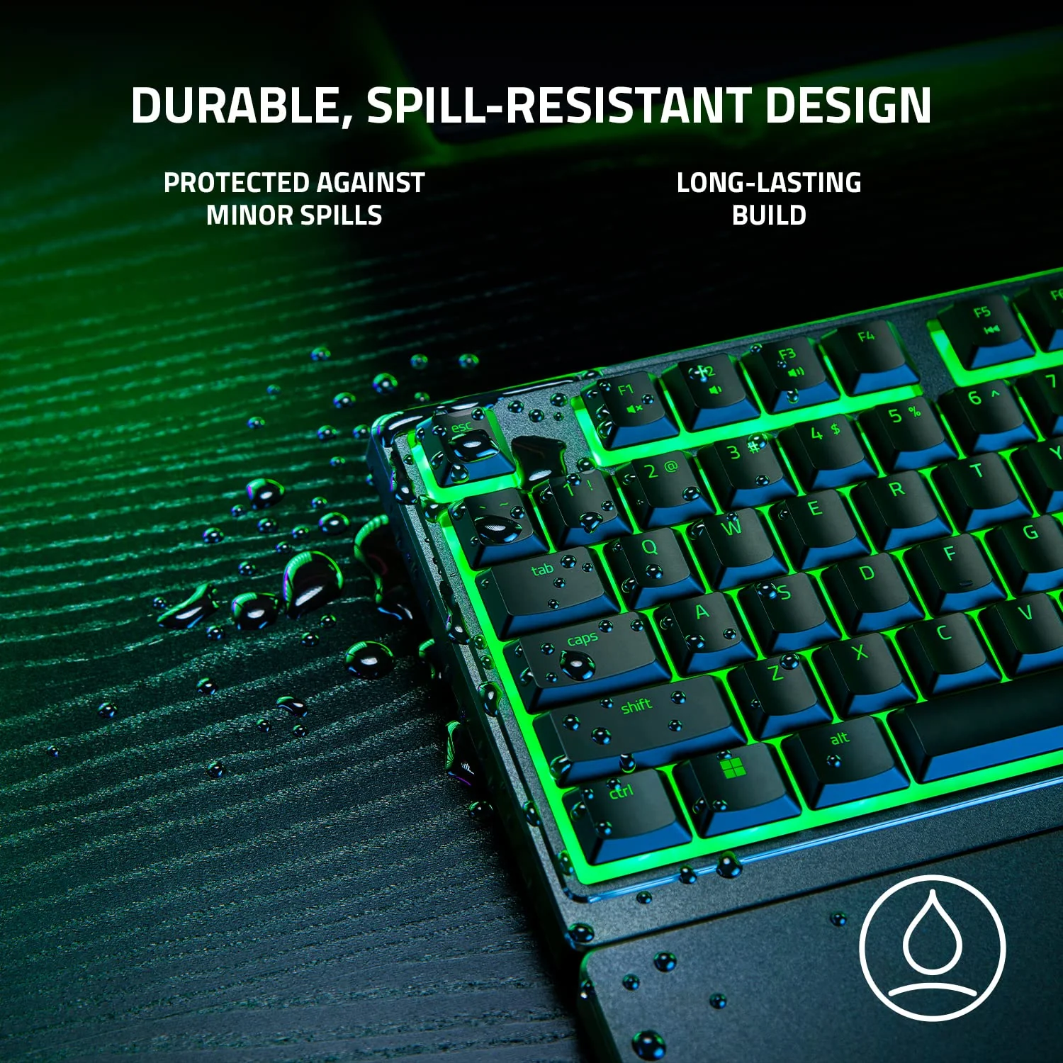 Razer Ornata V3 X Gaming Keyboard: Low-Profile Keys - Silent Membrane Switches - Image 5