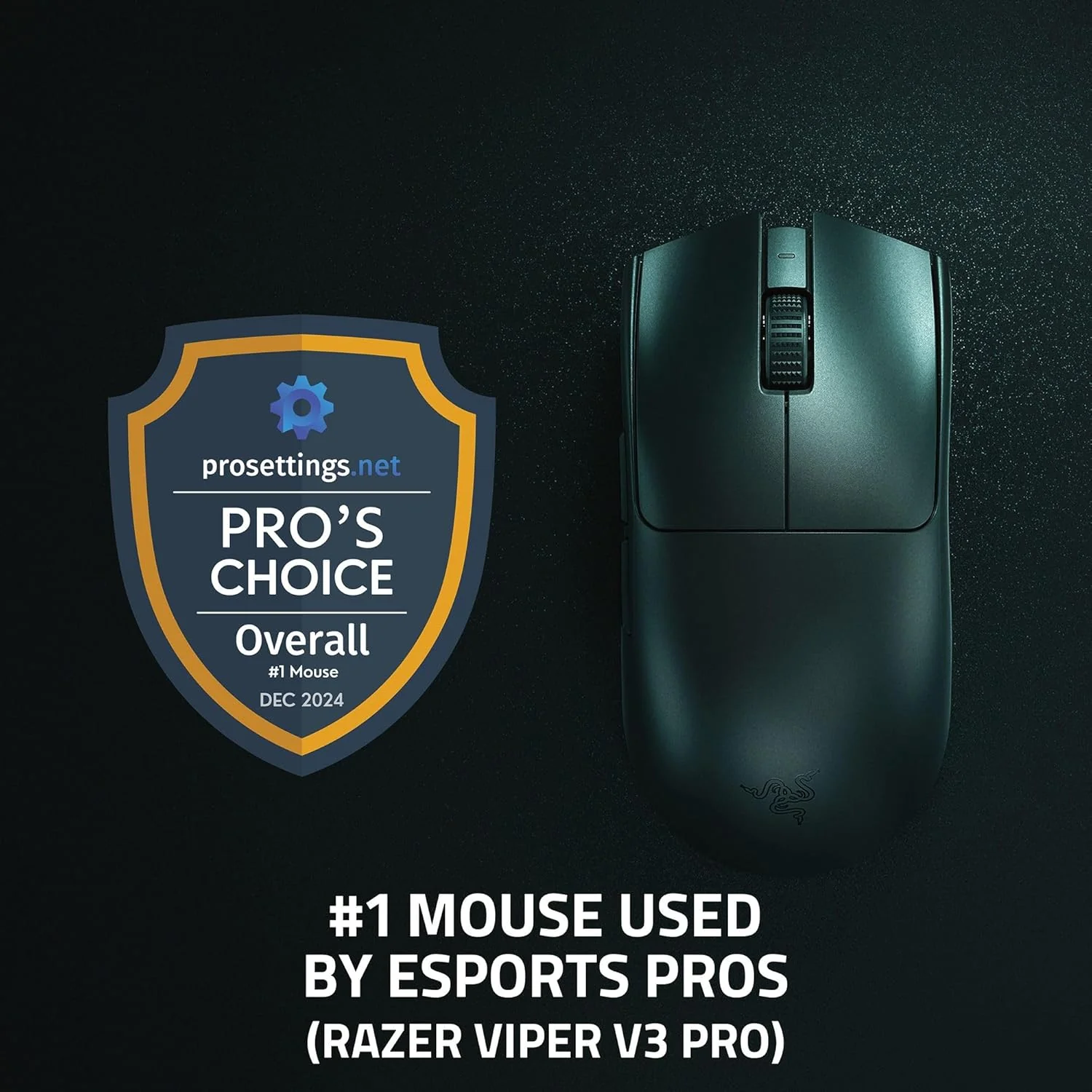 Razer Viper V3 Pro Wireless Esports Gaming Mouse: Symmetrical - 54g Lightweight - 8K Polling - 35K DPI Optical Sensor - Gen3 Optical Switches - 8 Programmable Buttons - 95 Hr Battery - White - Image 10