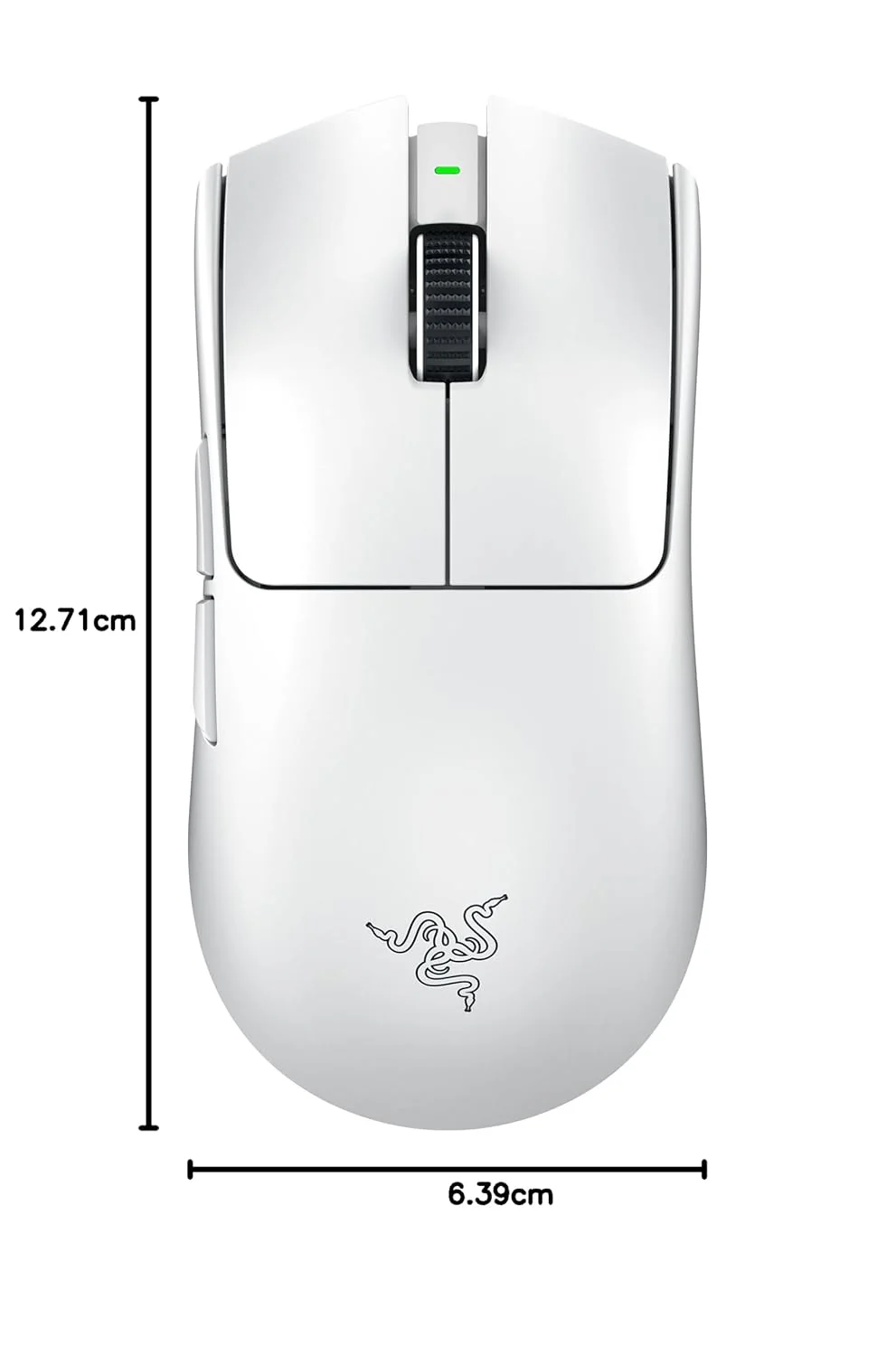 Razer Viper V3 Pro Wireless Esports Gaming Mouse: Symmetrical - 54g Lightweight - 8K Polling - 35K DPI Optical Sensor - Gen3 Optical Switches - 8 Programmable Buttons - 95 Hr Battery - White - Image 12