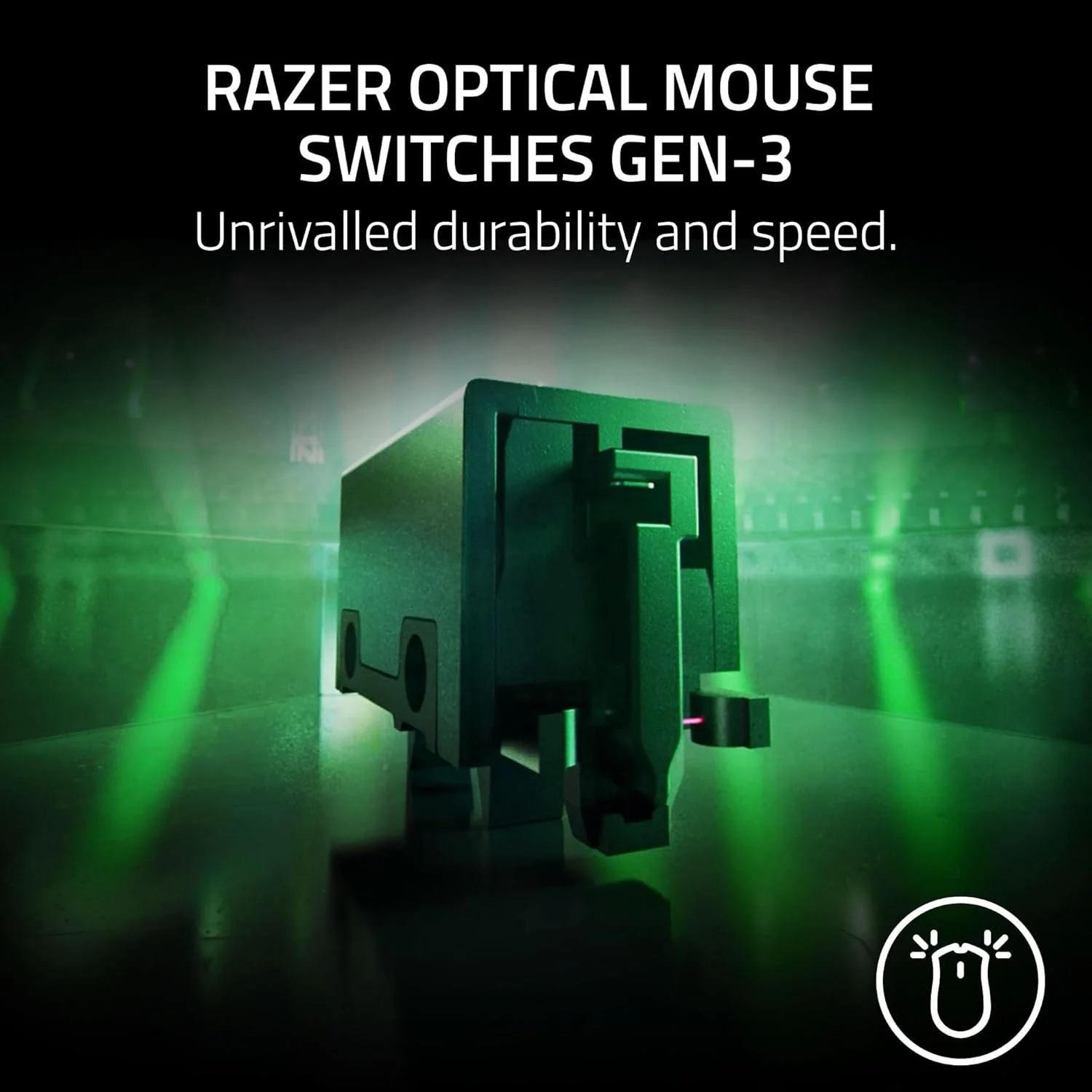 Razer Viper V3 Pro Wireless Esports Gaming Mouse: Symmetrical - 54g Lightweight - 8K Polling - 35K DPI Optical Sensor - Gen3 Optical Switches - 8 Programmable Buttons - 95 Hr Battery - White - Image 8