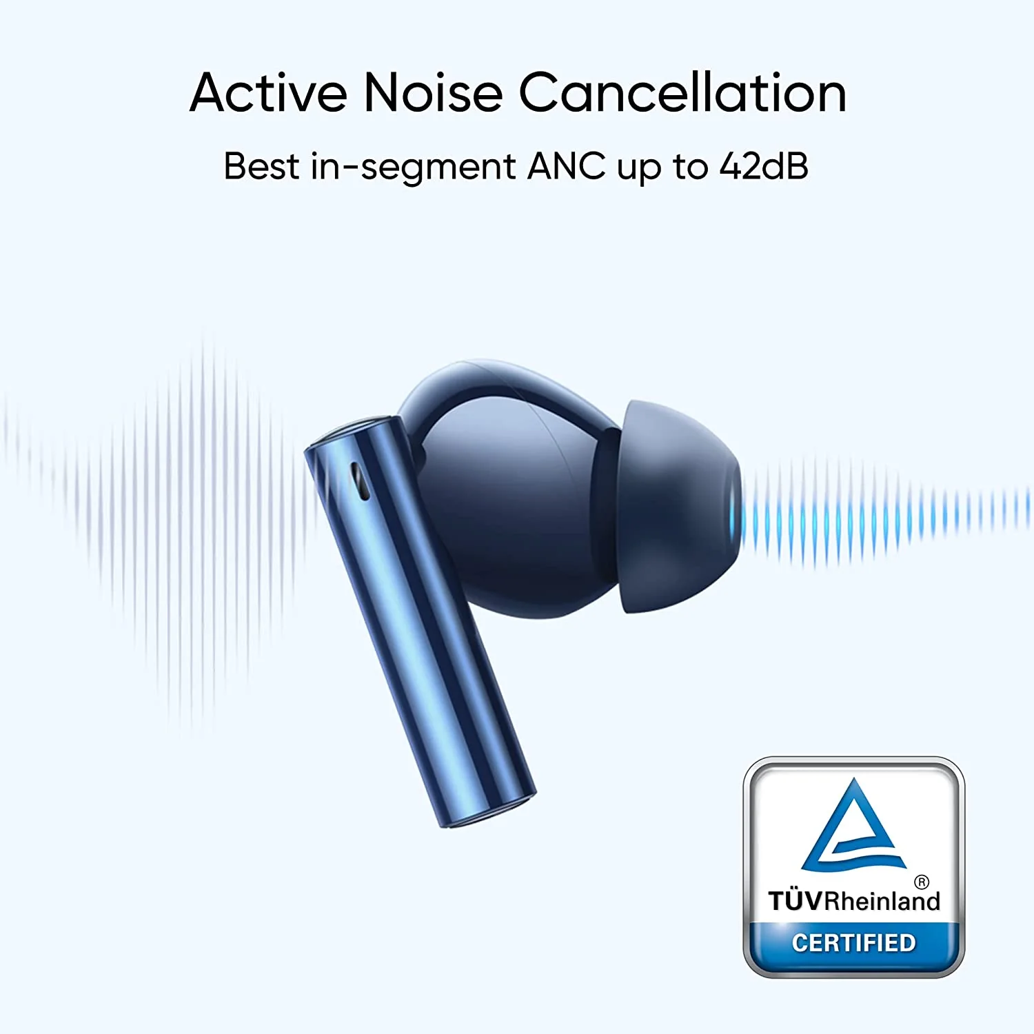 realme Buds Air 3 True Wireless in-Ear Earbuds with Active Noise Cancellation (ANC) - Image 3