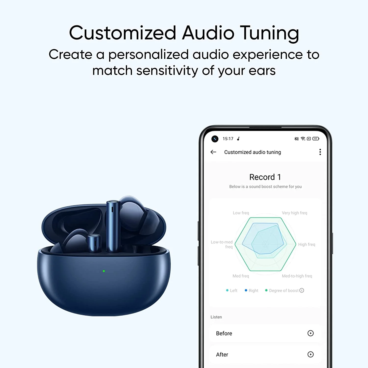 realme Buds Air 3 True Wireless in-Ear Earbuds with Active Noise Cancellation (ANC) - Image 6