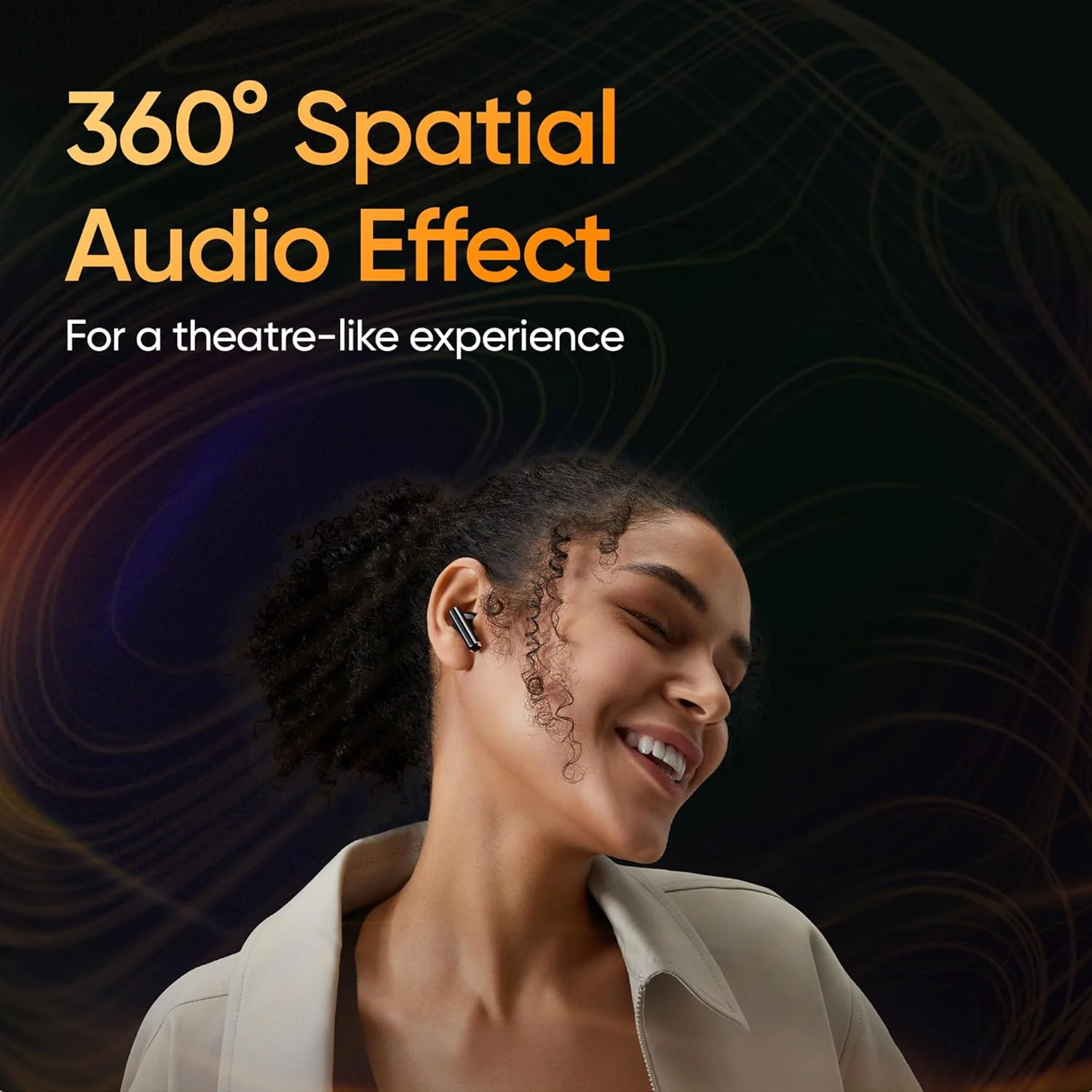 realme Buds Air 5 Pro Truly Wireless in-Ear Earbuds with 50dB ANC, realBoost Dual Coaxial Drivers, 360° Spatial Audio Effect, LDAC HD Audio, Upto 40Hrs Battery with Fast Charging - Image 9