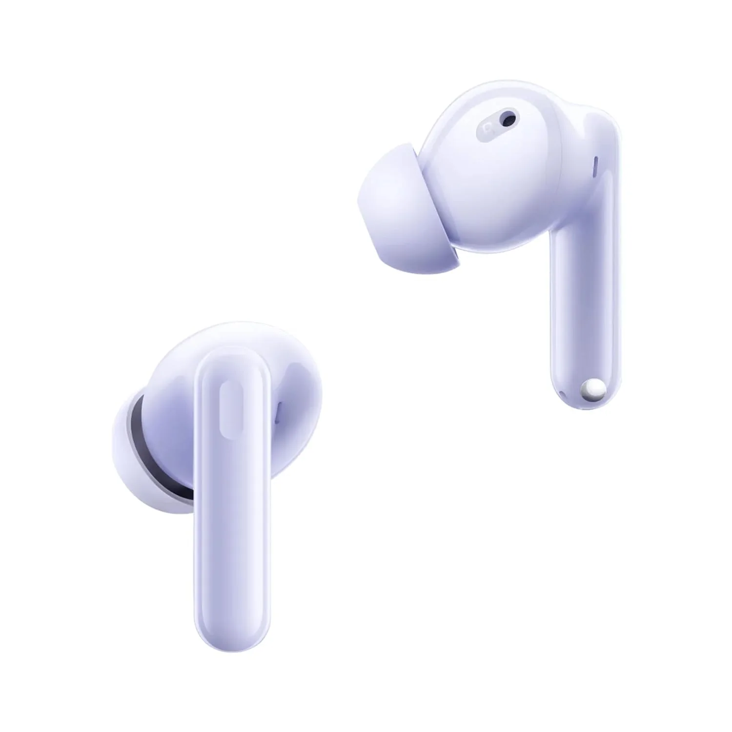 realme Buds T310 True Wireless in-Ear Earbuds with 46dB Hybrid ANC, 360° Spatial Audio, 12.4mm Dynamic Bass Driver, Upto 40Hrs Battery and Fast Charging (Monet Purple) - Image 3