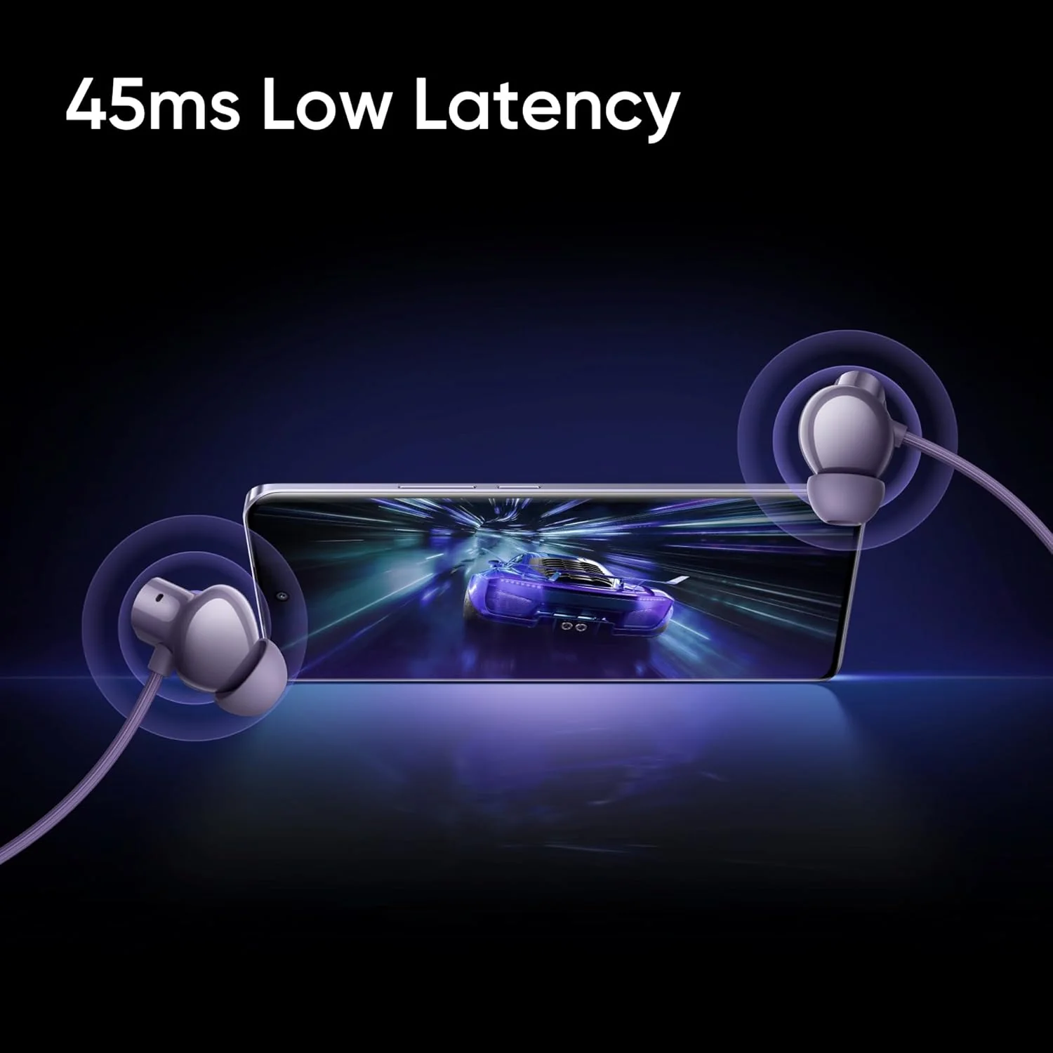 realme Buds Wireless 5 ANC in Ear Bluetooth Headphones,50dB ANC, 13.6mm Dynamic Bass Driver,360? Spatial Audio,45ms Low Latency,Upto 38hrs Playback,IP55 Rating,Dual Device Connection (Dawn Silver) - Image 9
