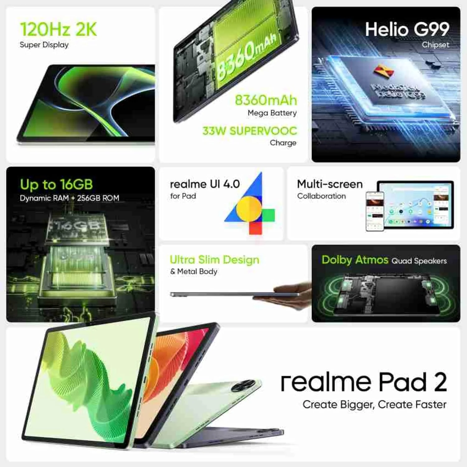 realme Pad 2 | 11.5 inch with Wi-Fi Tablet - Image 8