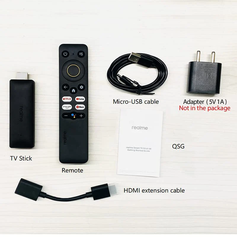 realme Smart TV Stick | Support Bluetooth & HDMI | Built-in Chromecast - Image 6