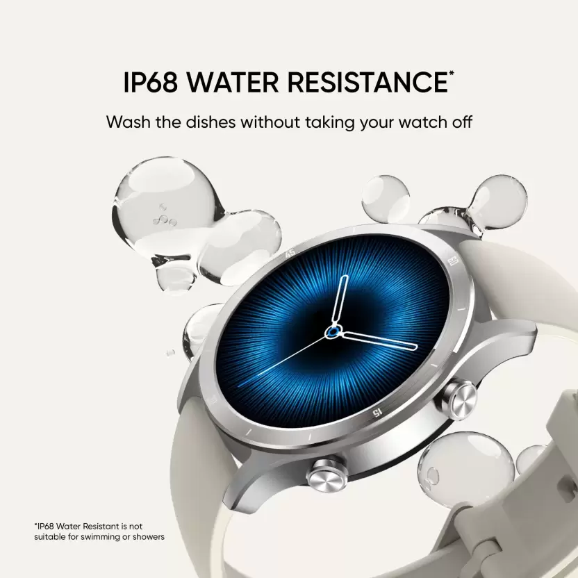 realme TechLife Watch R100 Bluetooth Calling & 1.32 in Metallic Dial Smartwatch - Image 7