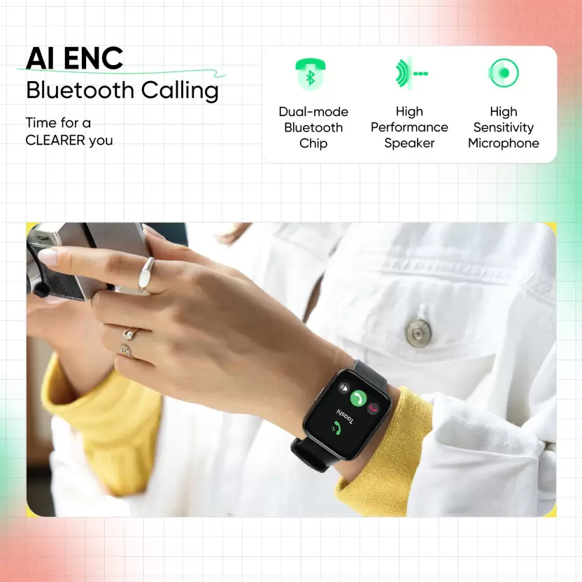realme Watch 3 - 1.8 inch Horizon Curved Display with Bluetooth Calling Smartwatch - Image 10