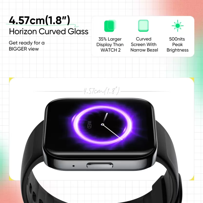 realme Watch 3 - 1.8 inch Horizon Curved Display with Bluetooth Calling Smartwatch - Image 7