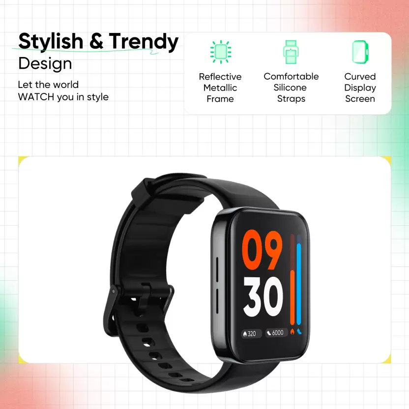 realme Watch 3 - 1.8 inch Horizon Curved Display with Bluetooth Calling Smartwatch - Image 9