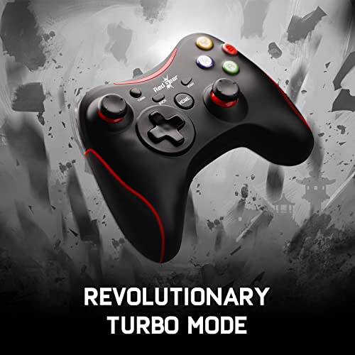 Redgear Pro Wireless Gamepad with 2.4GHz Wireless Technology, Integrated Dual Intensity Motor, Illuminated Keys for PC - Image 3