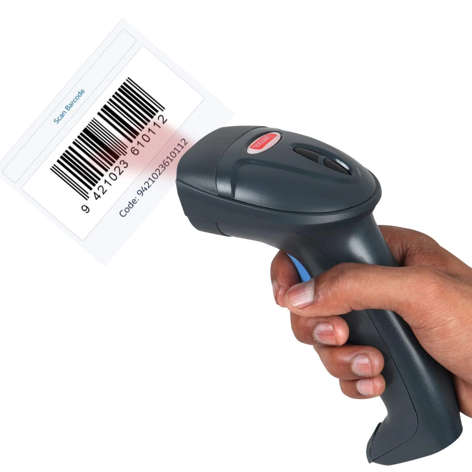 RETSOL LS 450 Laser Barcode Scanner BIS Approved Handheld 1D USB Wired Barcode Reader Optical Laser High Speed for Warehouse Supermarket POS System - Image 5