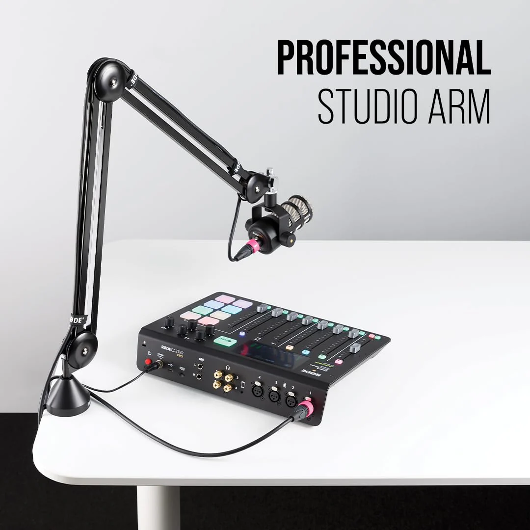 Rode PSA1 Studio Boom Arm for Broadcast Microphones - Image 4