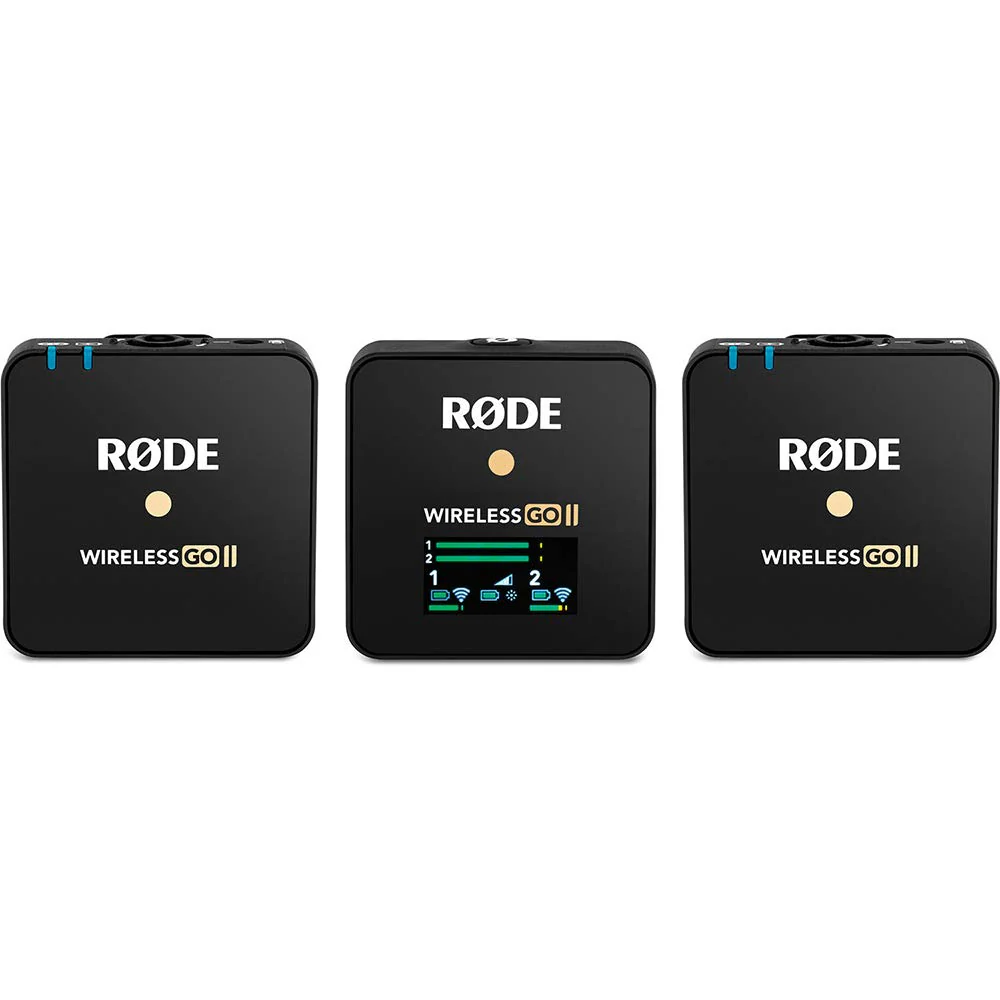 Rode Wireless Go II Dual Lavalier Microphone (Omnidirectional, Black) - Image 4