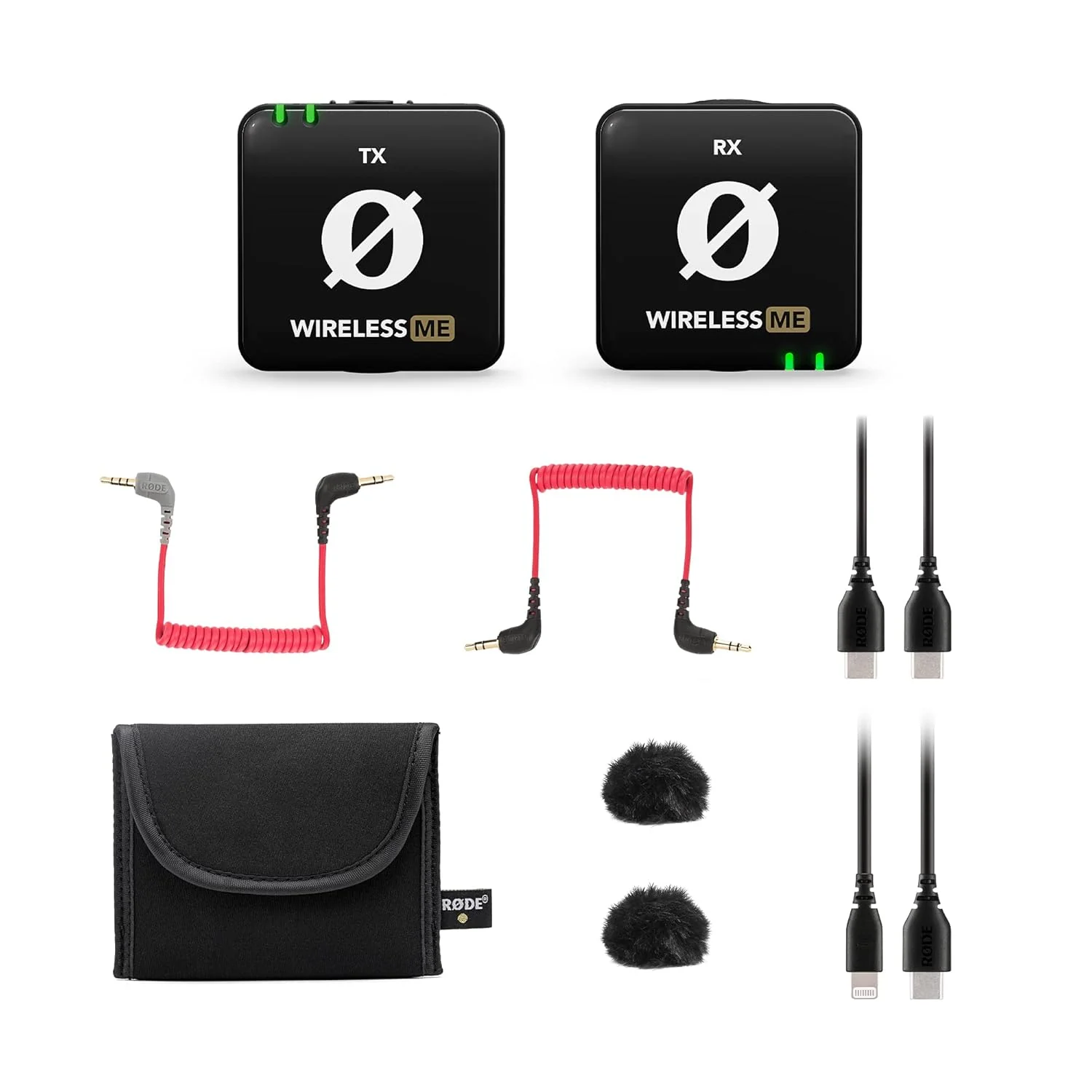 Rode Wireless Me Ultra-Compact Wireless Microphone System with Built-in Microphones, Gain Assist Technology and 100 M Range for Filmmaking, Interviews and Content Creation - Image 5