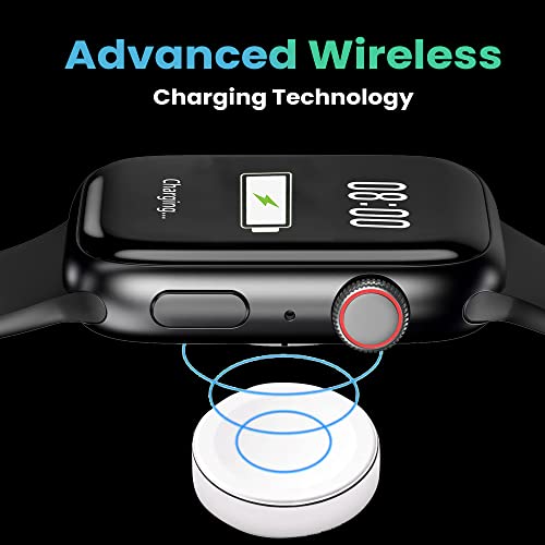 Salora Uwear Smartwatch with 1.9" Hd Display,Bt Calling,500+ Watch Faces,Heart&Spo2 Monitoring,11 Sports Modes,Sleep Monitor,Waterproof&7 Days Battery iOS Android Compatible 2023(Silver+Grey) - Image 5