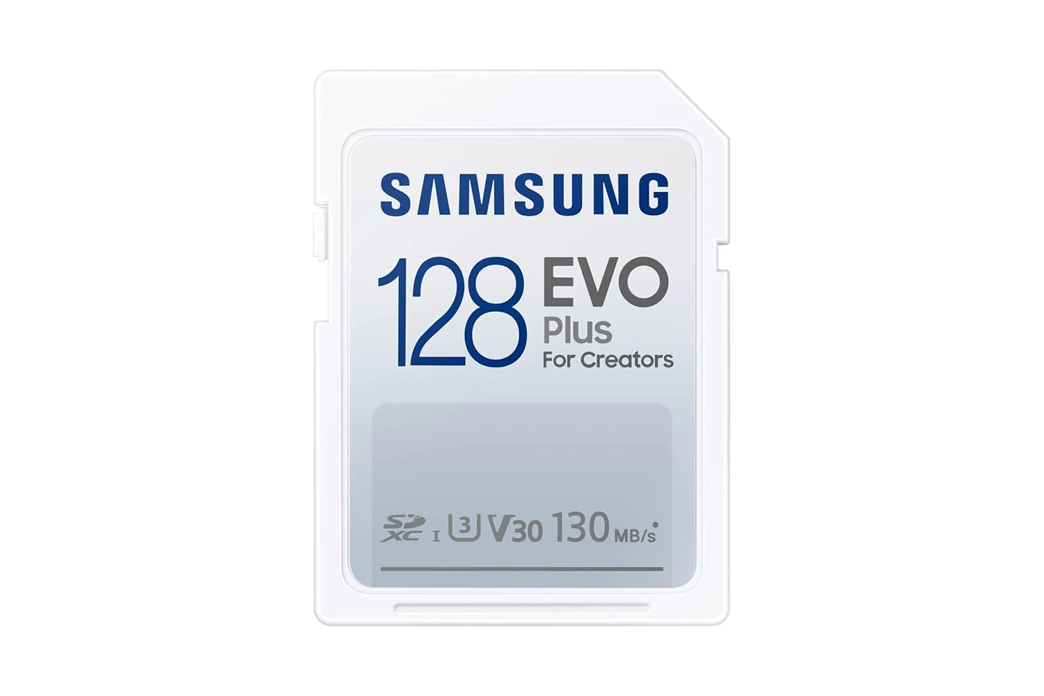 Samsung EVO Plus 64GB, SDXC, UHS-I, U1, Upto 130MB/s, FHD, Card for DSLR and mirrorless Cameras (MB-SC64K)