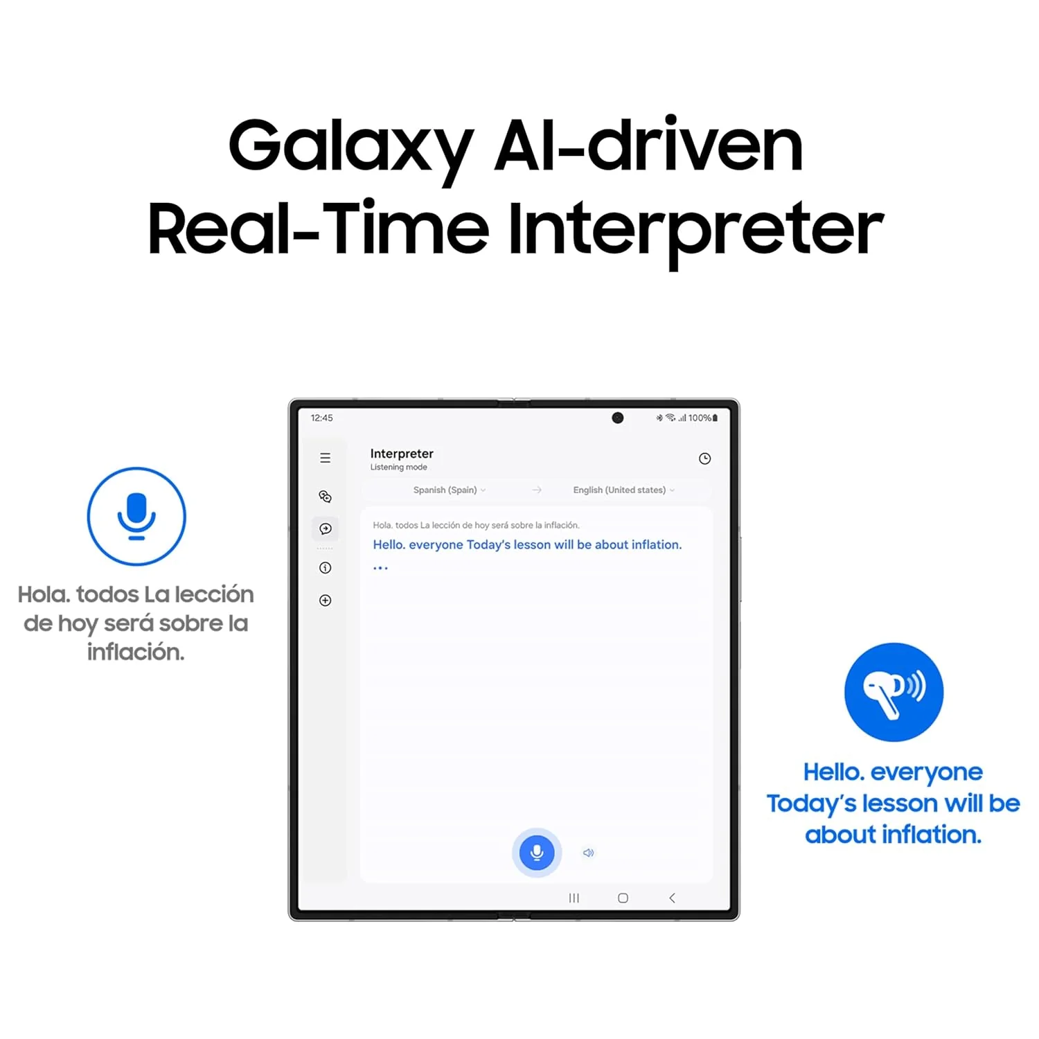 Samsung Galaxy in Ear Buds 3 Pro with Galaxy Ai | Adaptive ANC | Real-Time Interpreter | 24-Bit Hi-Fi Audio | Up to 37H Battery - Image 6