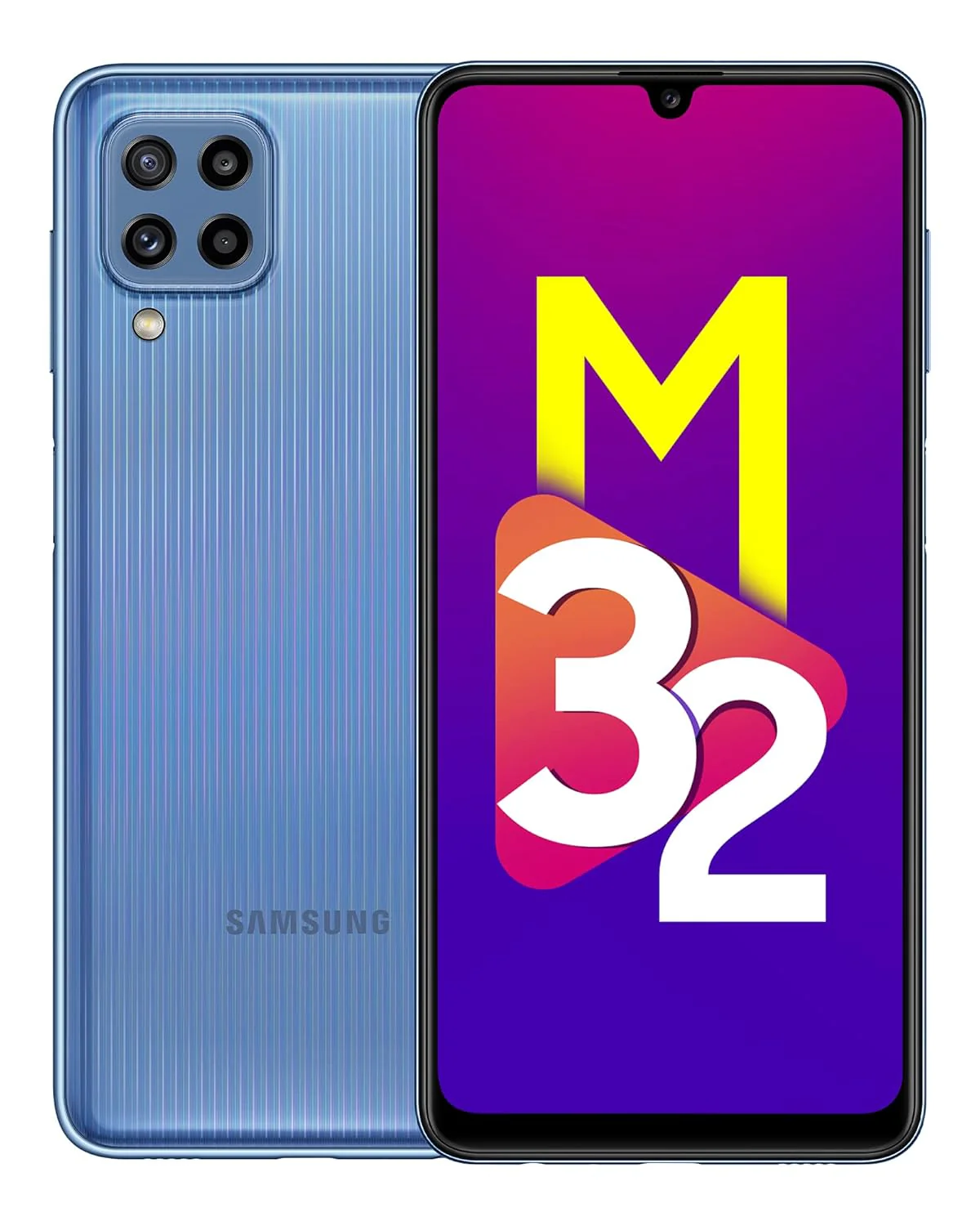 Samsung Galaxy M32 (Light Blue, 4GB RAM, 64GB | FHD+ sAMOLED 90Hz Display | 6000mAh Battery | 64MP Quad Camera - Image 3