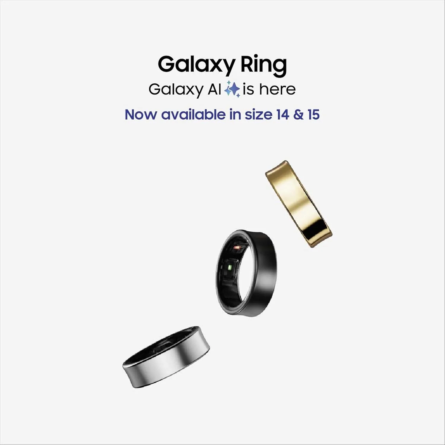 Samsung Galaxy Ring, with Smart AI, Size First W/Sizing Kit, No App Subscription, Fitness Monitor, Sleep Tracker, Up to 7-Day Battery - Image 4