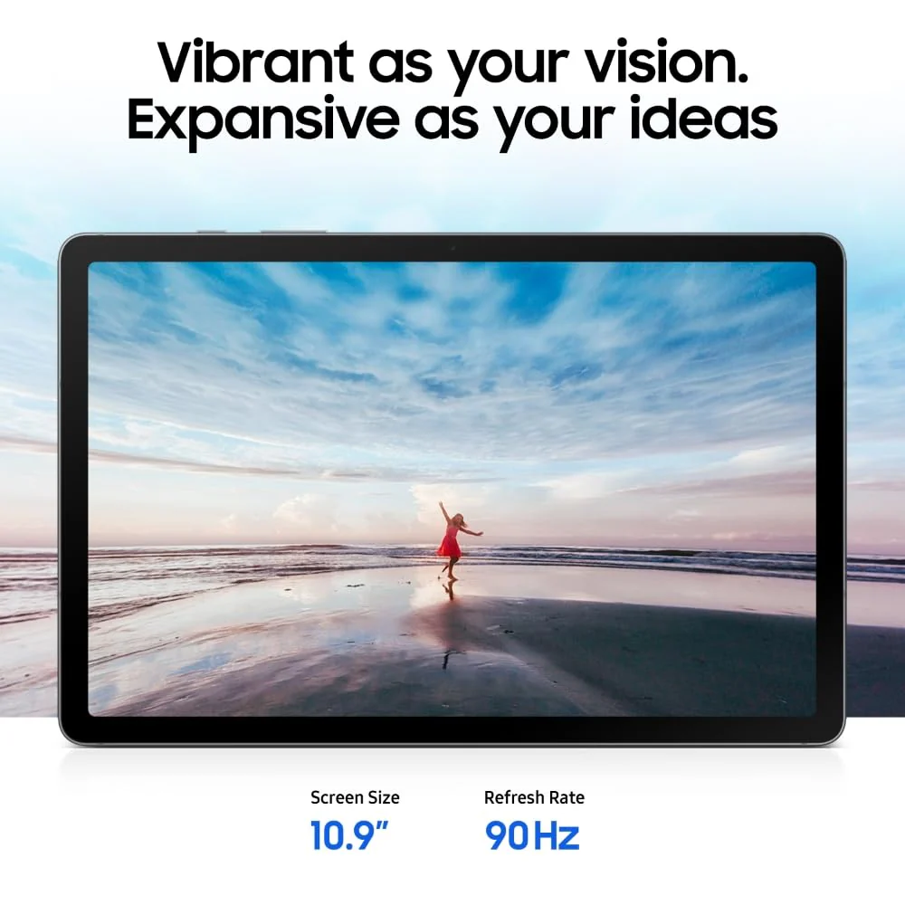 Samsung Galaxy Tab S10 Lite with AI, S Pen in-Box, 27.7 cm (10.9 inch) Display, Object Eraser, 90Hz Refresh Rate, Pre Loaded Pro Apps, IP42 Rating, 6GB RAM, 128GB Storage, Wi-Fi Tablet - Image 3