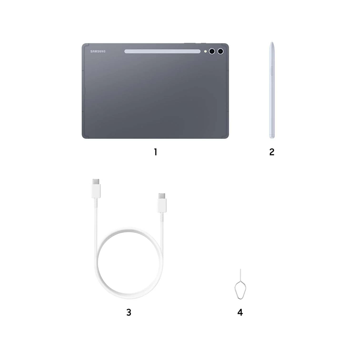 Samsung Galaxy Tab S10 Plus [Smartchoice], S Pen in-Box, 31.5 cm (12.4 inch) Dynamic AMOLED 2X Display, 12 GB RAM, 256 GB Storage, Wi-Fi Tablet, Moonstone Gray - Image 9