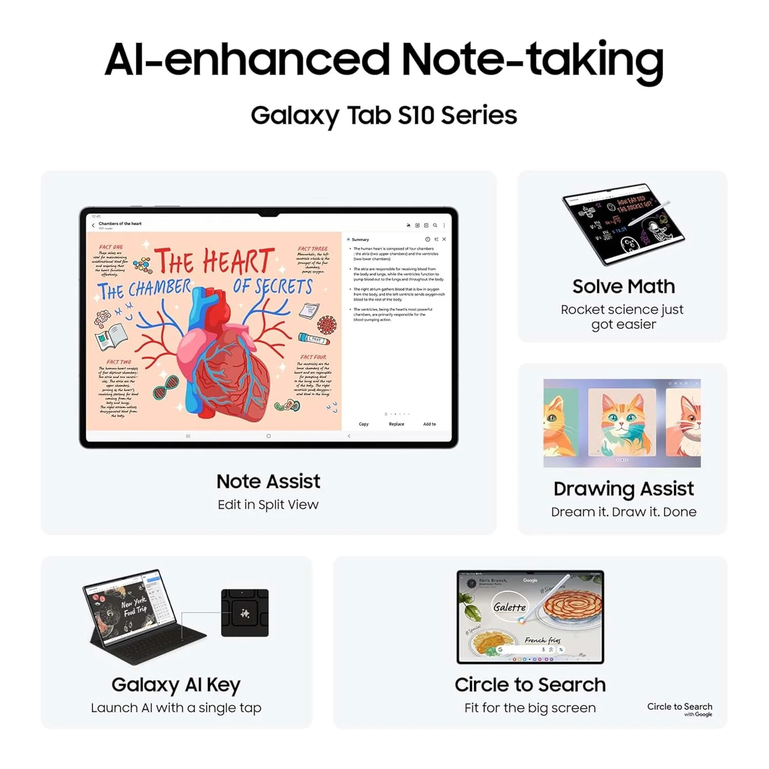 Samsung Galaxy Tab S10 Ultra [Smartchoice], S Pen in-Box, 36.99 cm (14.6 inch) Dynamic AMOLED 2X Display, 12 GB RAM, 256 GB Storage, Wi-Fi Tablet, Moonstone Gray - Image 3