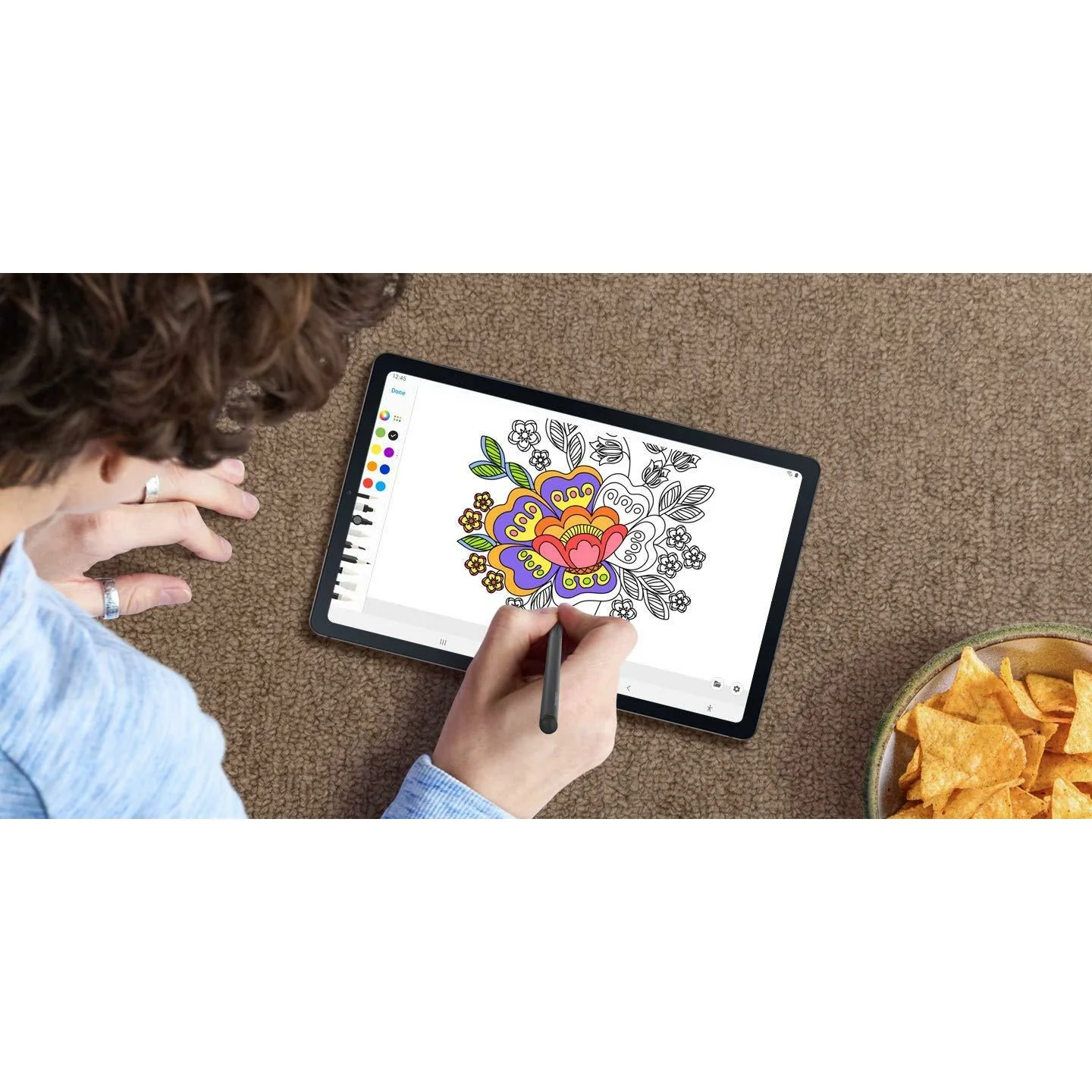 Samsung Galaxy Tab S6 Lite 26.31 cm (10.4 inch), Slim and Light, Dolby Atmos Sound, 4 GB RAM, 64 GB ROM (S Pen Included) - Image 5