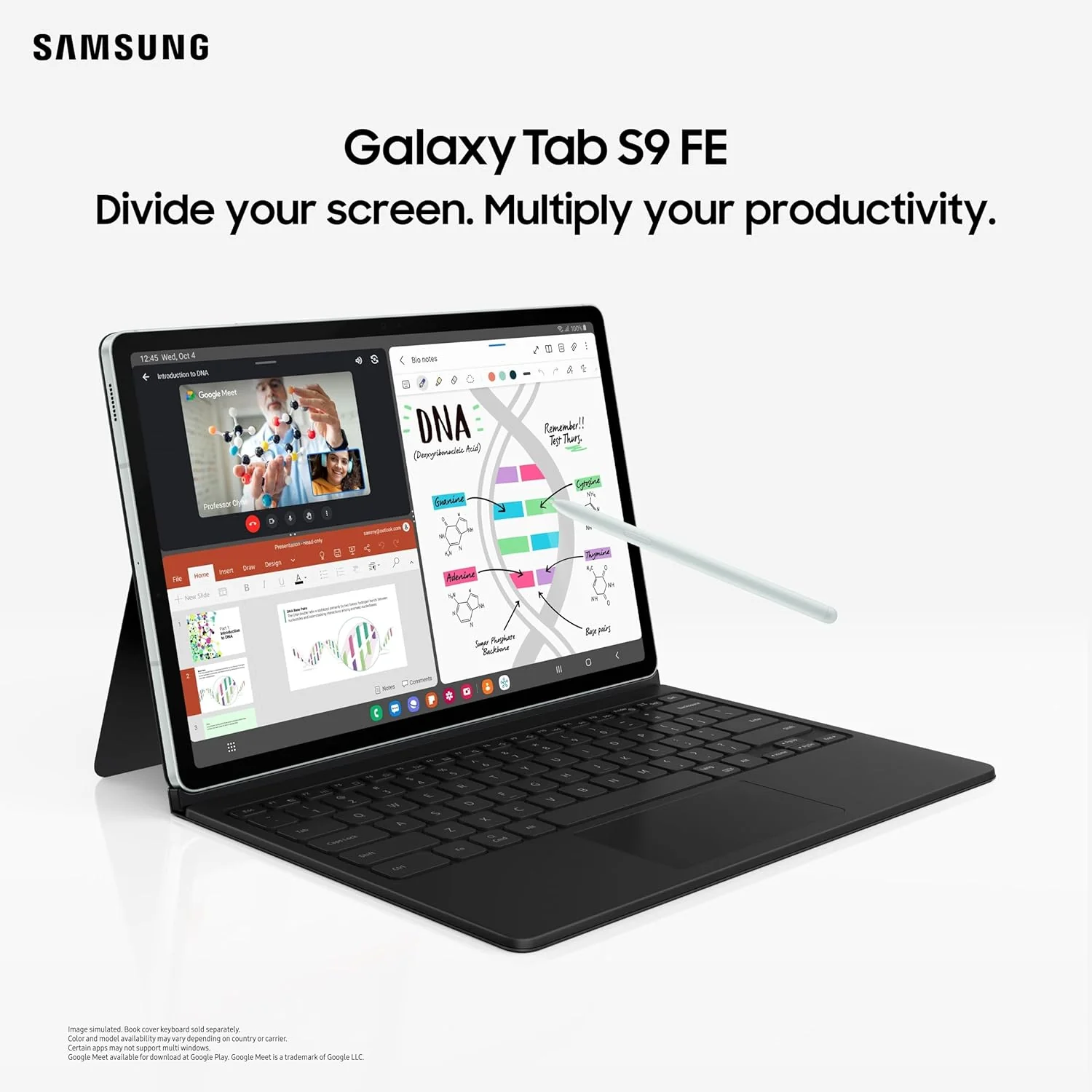 Samsung Galaxy Tab S9 FE 27.69 cm (10.9 inch) Display, RAM 6 GB, ROM 128 GB Expandable, Wi-Fi+5G - Image 6