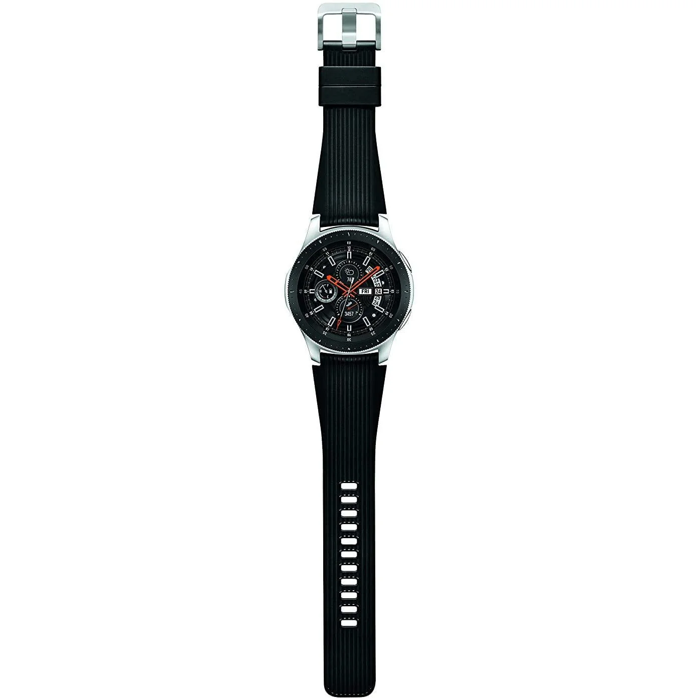 Samsung Galaxy Watch 46 mm LTE Smartwatch  (Black Strap, Regular) SM-R805FZSAINU - Image 7