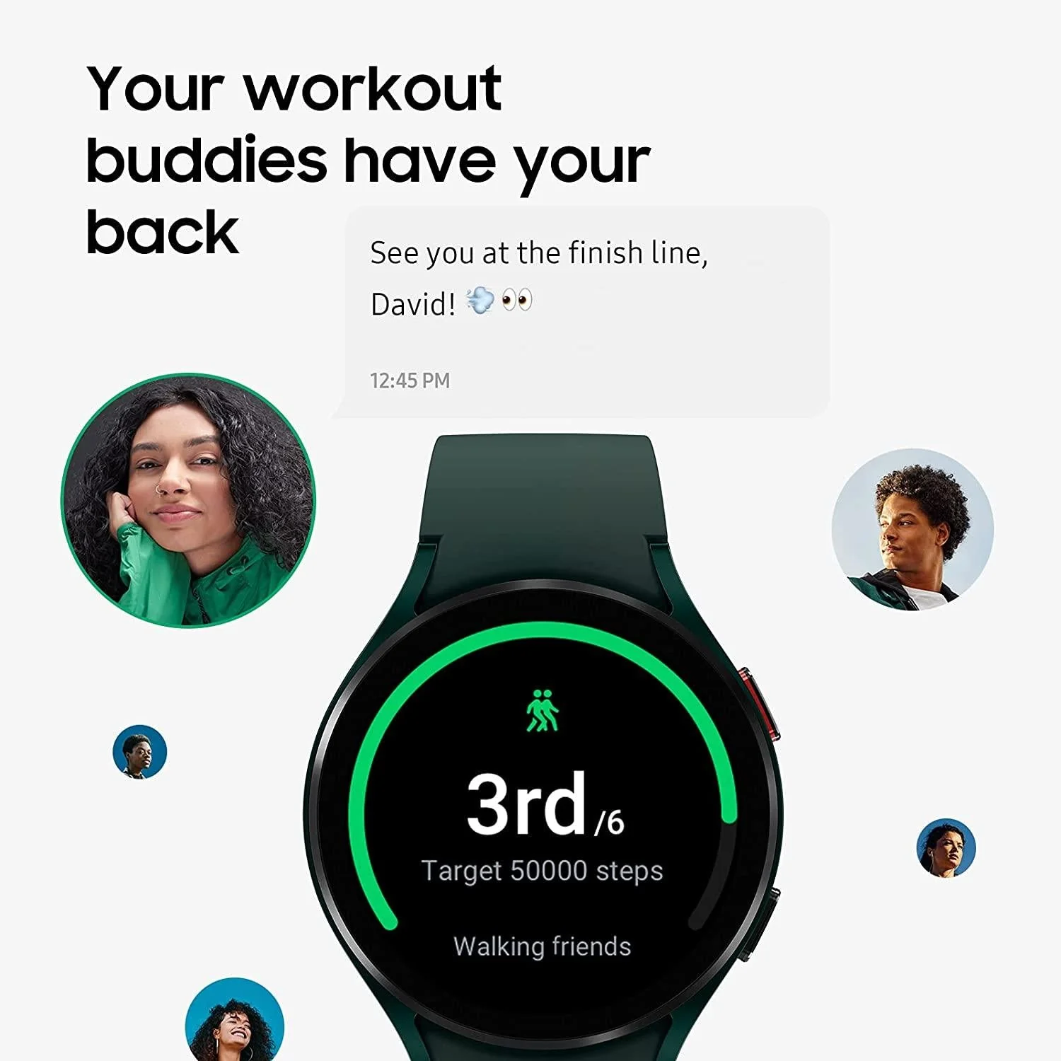 Samsung Galaxy Watch4 - Bluetooth (44mm, Compatible with Android only) - Image 6