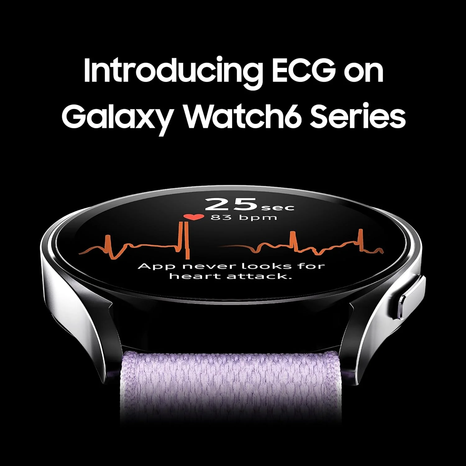 Samsung Galaxy Watch6 GPS (Compatible with Android only) | Introducing BP & ECG Features - Image 2
