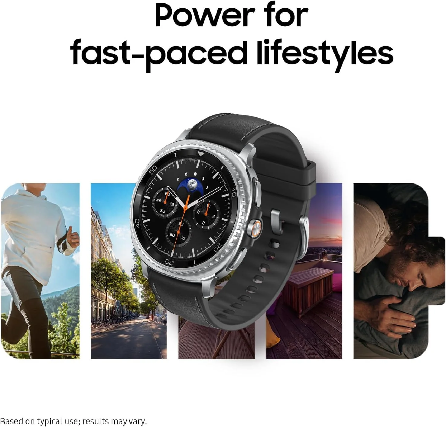 Samsung Galaxy Watch 8 Classic (2025) 46mm Bluetooth Smartwatch, Cushion Design, Rotating Bezel, Quick Button, Sleep Coaching, Running Coach, Energy Score, Black - Image 4