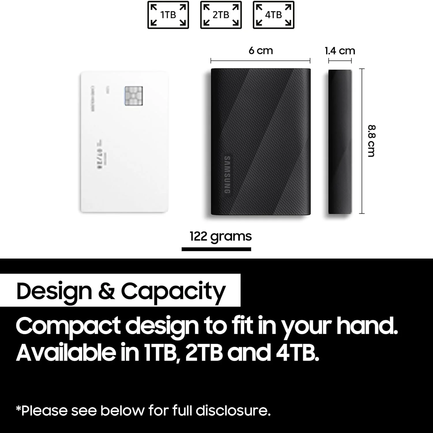 Samsung T9 Portable External SSD 2TB, USB 3.2 Gen 2x2, up to 2,000 MB/s Read Speed, Reliable Storage for Professional Creators - videographers, Graphic Designers, Artists, MU-PG2T0B/WW, Black (BRAND NEW/SEALED) - Image 4