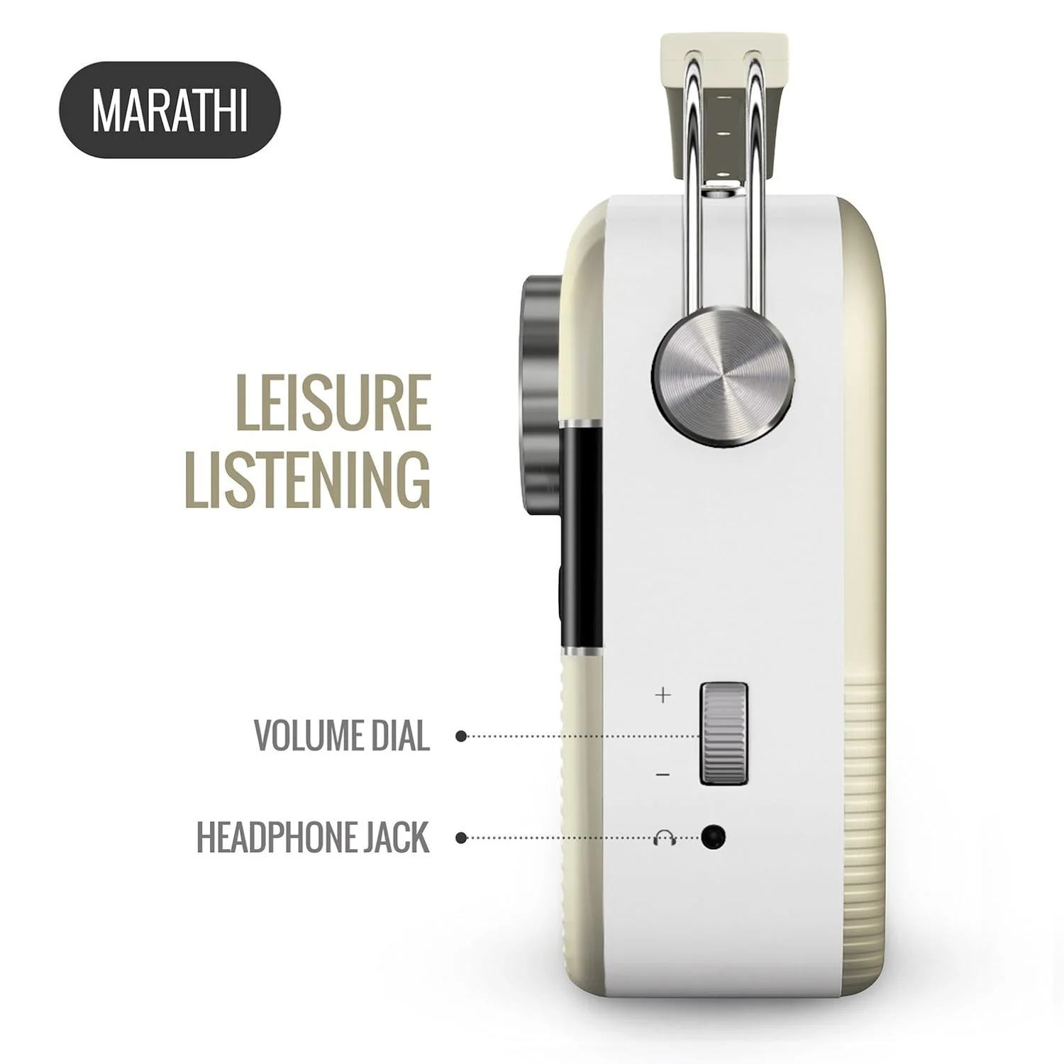 Saregama Carvaan Bengali - Portable Music Player with 5000 Preloaded Songs, FM/BT/AUX - Image 5