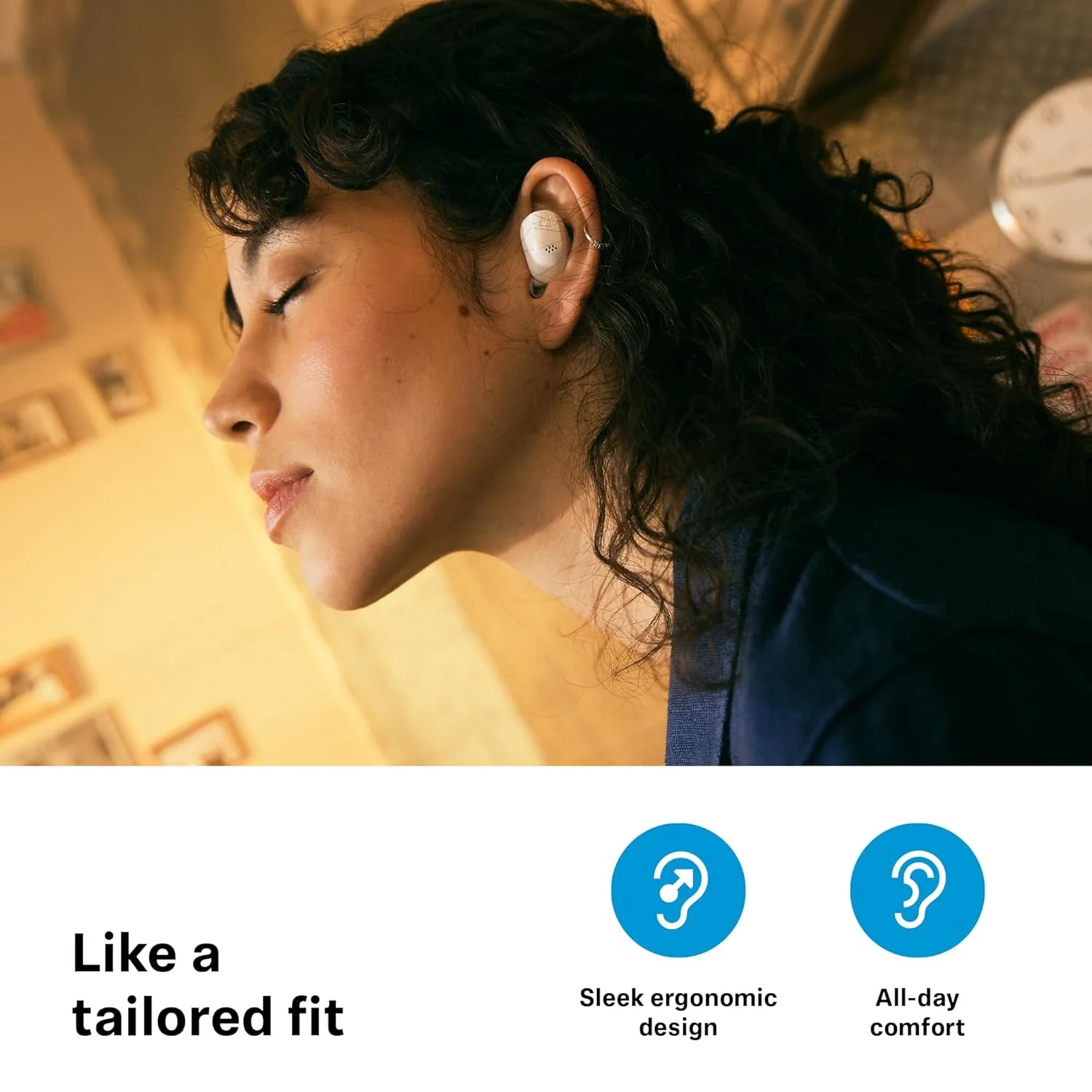 Sennheiser Accentum True Wireless in Ear Earbuds with Bluetooth 5.3 & Auracast Technology,Crystal-Clear Sound,28 Hr Battery,Touch Interface,Hybrid ANC,IP54 Black - Image 4