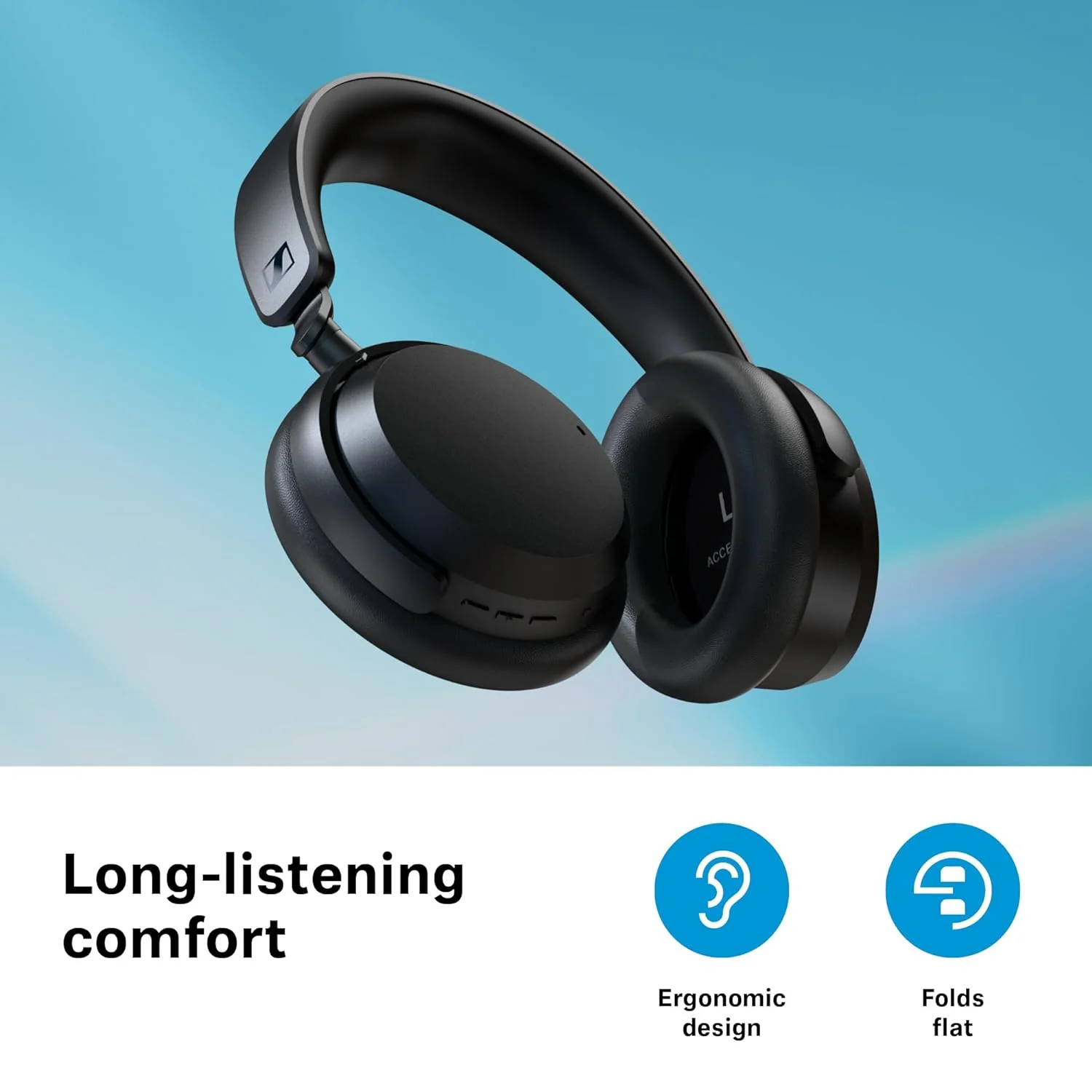 Sennheiser Accentum Wireless Bluetooth Headphones with Mic - Image 2