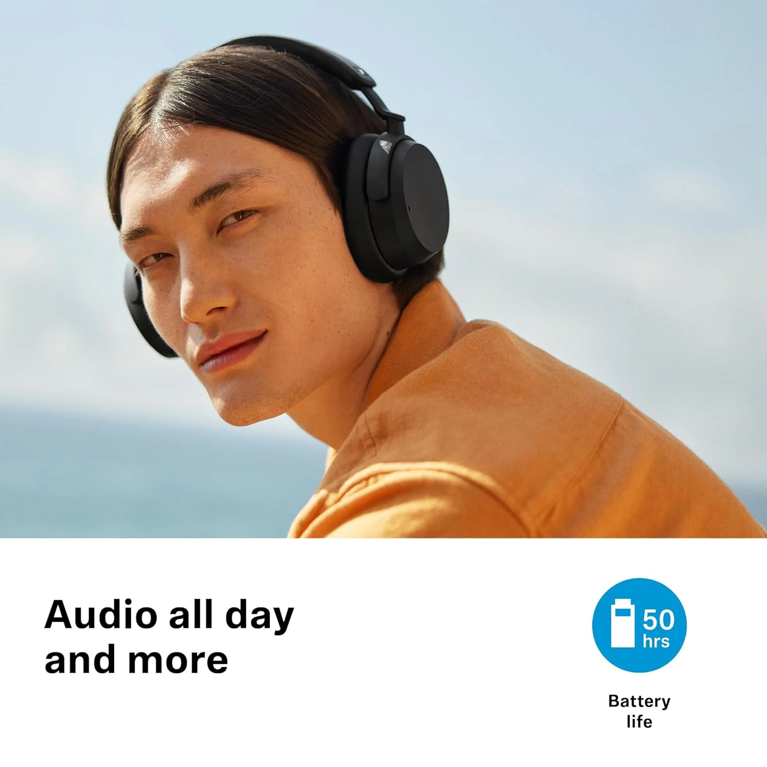 Sennheiser Accentum Wireless Bluetooth Headphones with Mic - Image 4