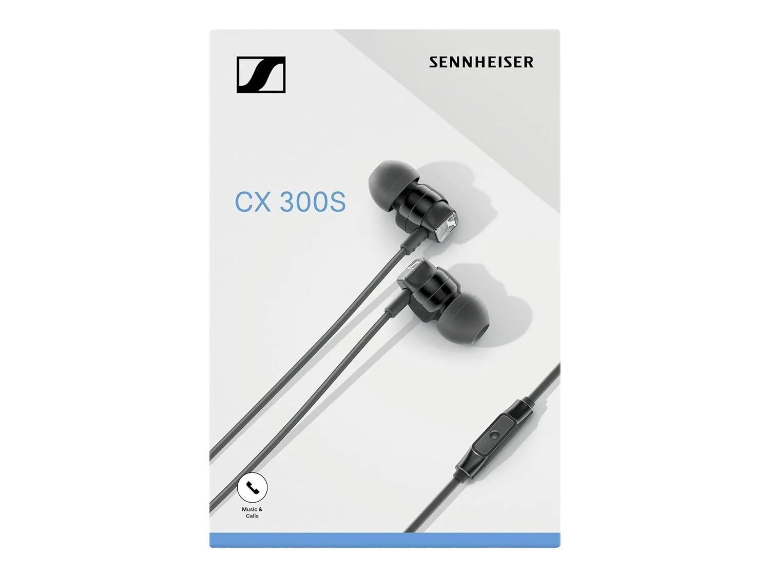 Sennheiser CX 300s Wired in Ear Earphones with Mic (Black) - Image 3