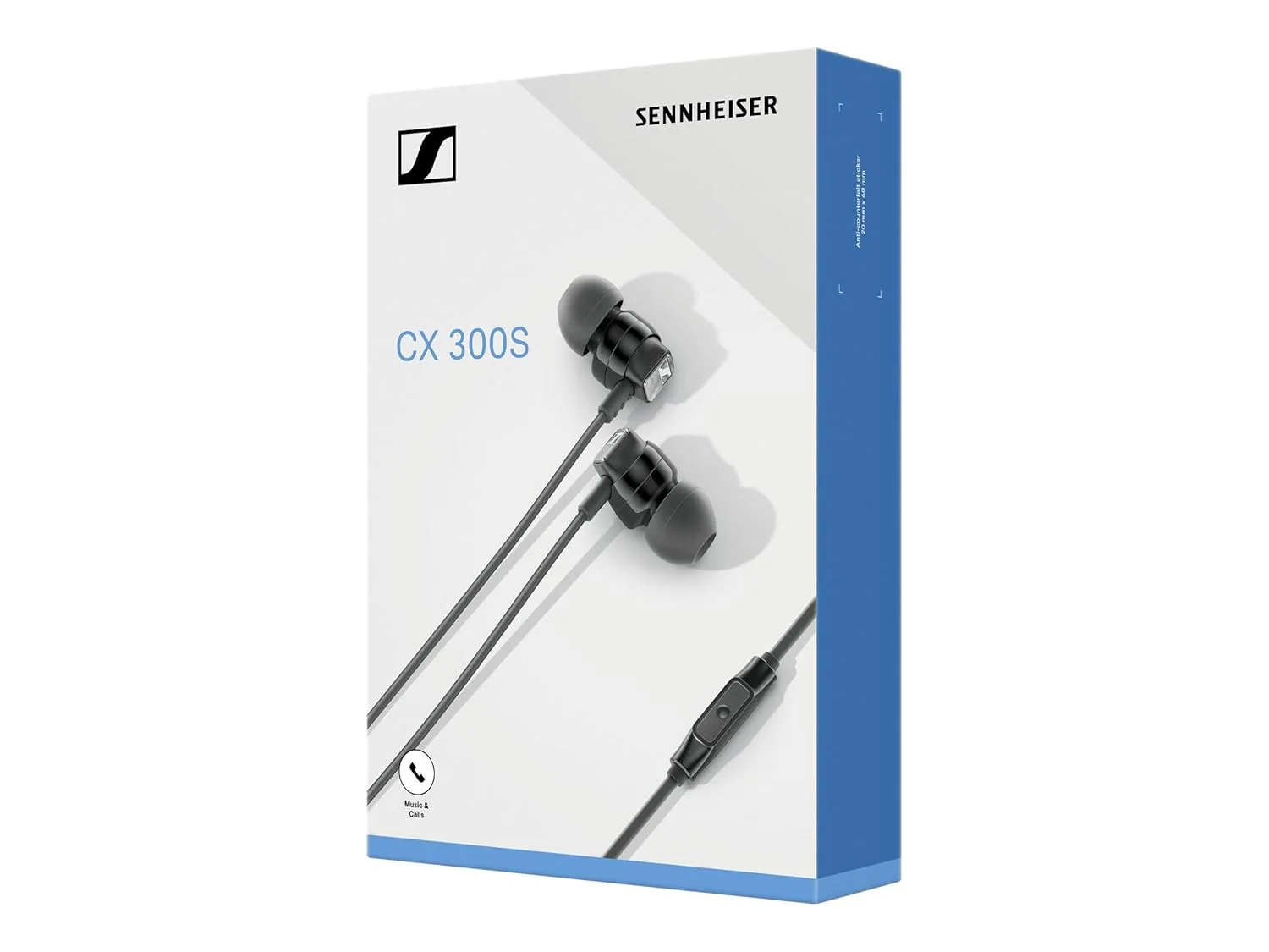 Sennheiser CX 300s Wired in Ear Earphones with Mic (Black) - Image 4