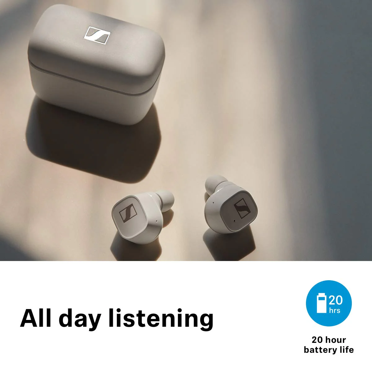 Sennheiser CX 400BT Truly Wireless Bluetooth in Ear Headphone with Mic - Image 5